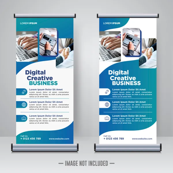 Roll up แบบ Double-sided