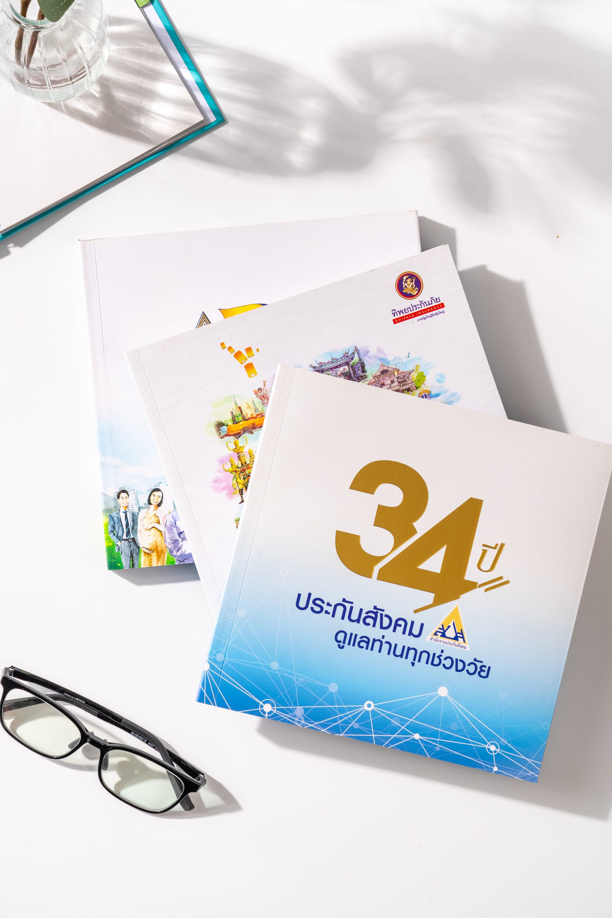 ตัวอย่างงานพิมพ์และสื่อสิ่งพิมพ์จาก Linkage